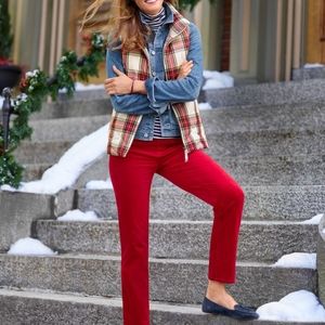 TALBOTS Straight Leg Five Pocket Pants Size 18WP